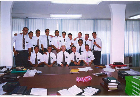 Nuestra primera reunion de lideres con el Presidente Wiilliams
Josué Francisco Salazar
31 May 2002