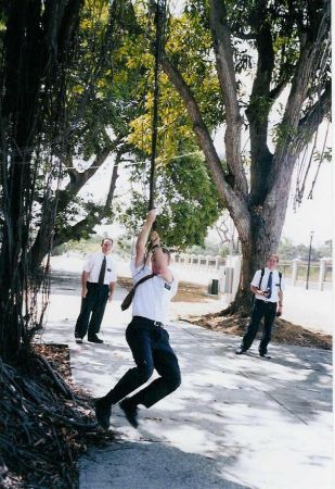 Are we having too much fun?  Elder Byington is on the vine.
Daniel James Byington
26 Aug 2004