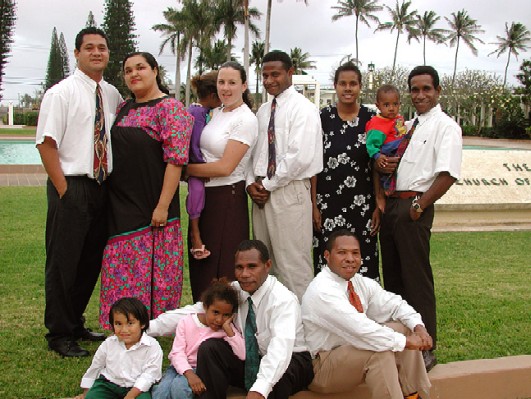 Backrow (L - R): Charles and Shirley Tuigamala, Donna Sala'iau holding Cathy Omae, Apollos Sala'iau, Kay, Naeata, and Jonathan Omae.
Sitting (L- R): CJ Tuigamala, Laksi Omae, Akiah Mailau, and michael Yuwi...
Charles F Tuigamala
19 May 2005