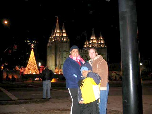 At Temple Square on Christmas 2004
Charles F Tuigamala
19 May 2005