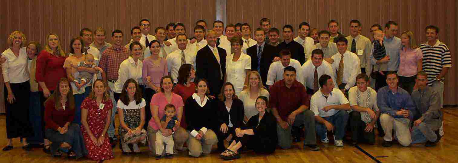 La reunion de Octubre 2003 con Presidente y Hermana Sparks
Candice  Jones
25 Oct 2003