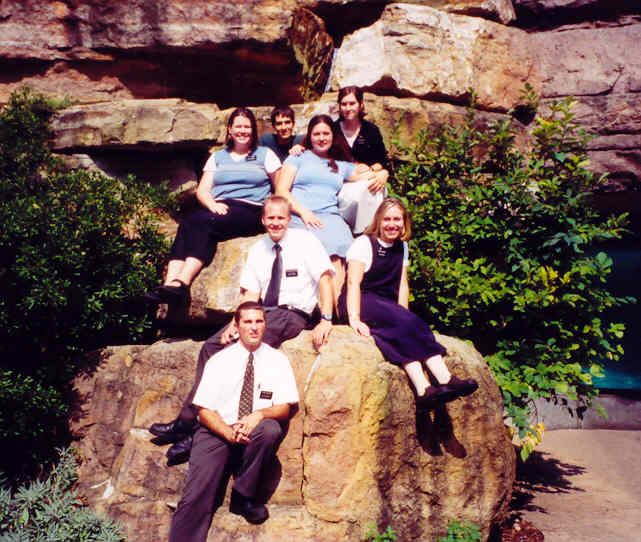 Elder Faulkner & Chatterton & sisters Thomas, Littlefield, Newton, Meisel at the Pittsburgh Zoo
Ashley Dawn Neilson
12 Feb 2003