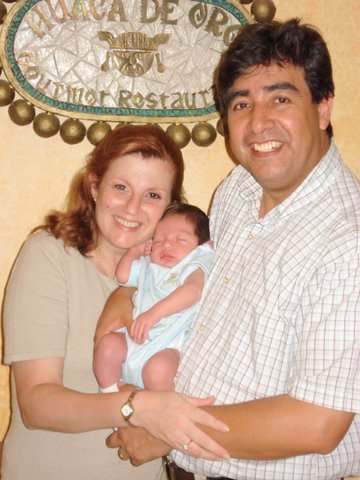 Patricio y Ricardo Con nuestro bebe Nicolas
Segundo Ricardo Alfaro López
18 Jun 2008