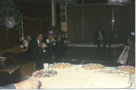 Elder Obesso, Elder Fuentes y Elder Lorino.
Carlos Enrique  Fuentes Murillo
31 May 2004