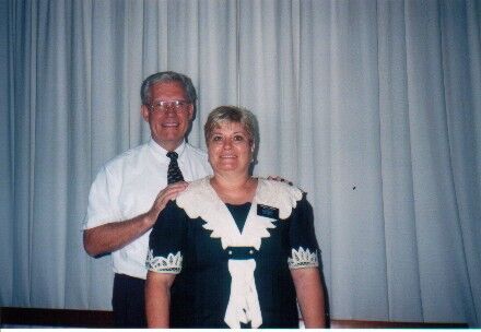 El Presidente y su esposa durante el reencuentro de Oct 2001
Juan Manuel Rivera
27 Feb 2002