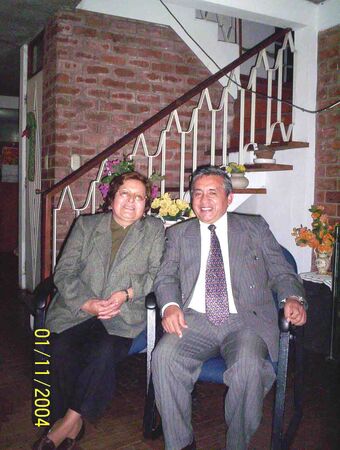Pdte Loli y hna Consuelo
Fredy  Garavito
02 Nov 2004