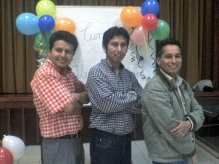 Carlos Levano,Hector Mayta y Canales reencuentro del grupo 98