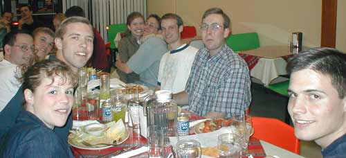 Group picture 1 from April 5 2002 reunion at La Izalqueña in WVC, UT
Michael J. Goble
24 Apr 2002