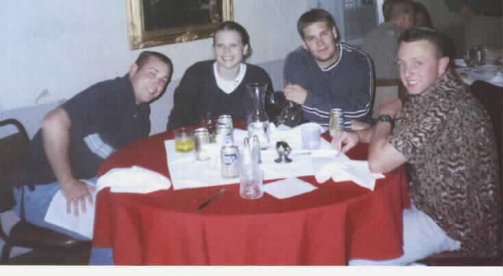 Evan Lewis, the Morzelewskis, and Cody Southwick
Michael J. Goble
21 Apr 2001