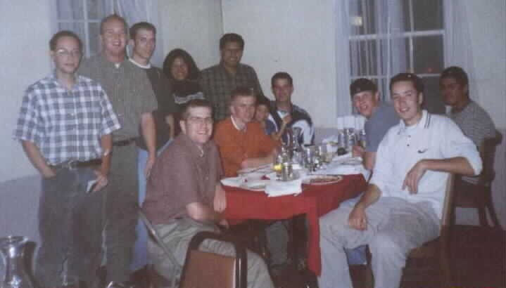 Mike Goble, Prince?,  Shay Bertola, Jon Plowman, the Montoya Family (from El Pedregal Ward/Palao Stake), Jay Hacking, Justin Caten, Jon Ziegler, Chad Nelson, and Marco Felix
Michael J. Goble
21 Apr 2001