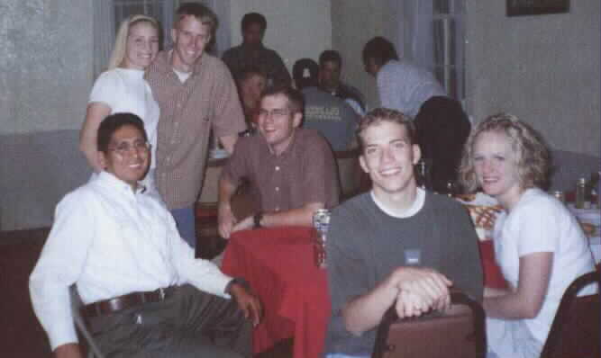Wenceslao Palomino, Lisa & Brinton Frisby, Jon Plowman, and the Bertolas
Michael J. Goble
21 Apr 2001