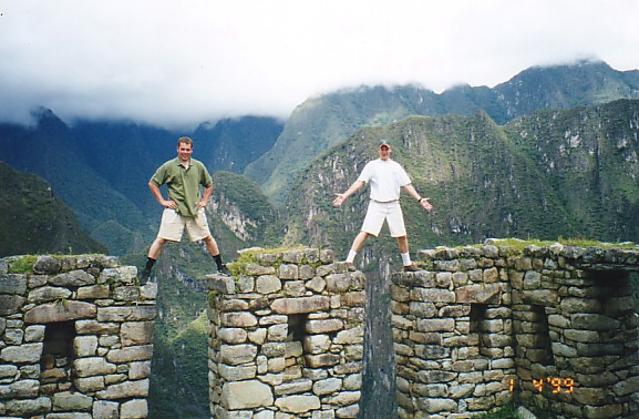 Kostial and Lowe at Machu Picchu
Jonathan M Lowe
01 May 2001