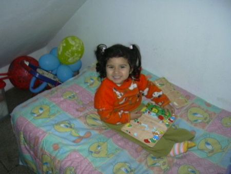 Ella nuestra hija, es nuestro Sol y con quien hemos aprendido el sagrado y paciente llamamiento de ser Padres
Fernando Giancarlo Carhuavilca
13 Jan 2006