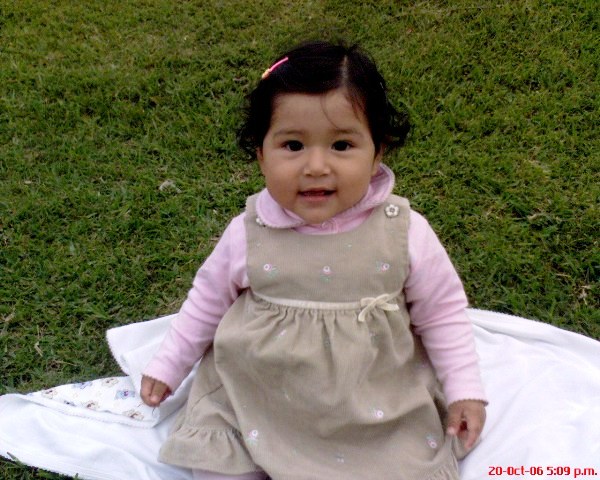 Nuestra pequeña Sarah Maria
Gerardo Manuel Rojas Chavez
18 Nov 2006