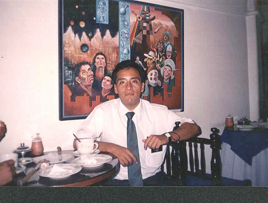 Aca estoy en un Hotel en Cuzco en 1993.
JULIO  LUMBA
14 Nov 2005