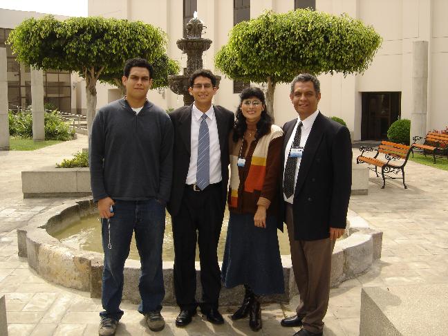 Mi primer hijo David se encuentra sirvierndo en la Misión Rancagua Chile.Aqui una foto de el en el CCM de Lima Perú.
David  Tirado
12 Jan 2007