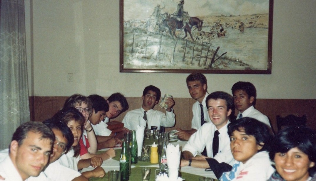 I have had this picture in my desk drawer for a few years.  Can you name them all?
Michael Chandler Miller
12 Feb 2005