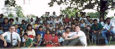 Elder Chandler and Elder Burns with the Caduha-an Branch
Charles J. Thiot
23 Feb 2004