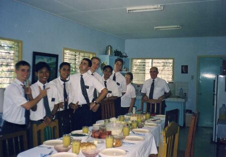 Nahhh... We had HAM instead! a thanks giving day in nov. 1999, san carlos zone prepared by our couple missionary, the Durrants..
Elgin Ausejo Topacio
09 Jul 2007