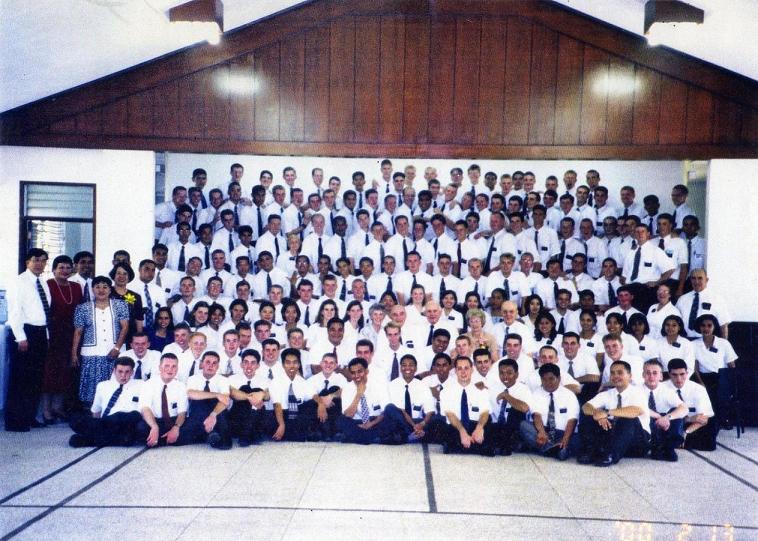 13 Feb. 2000- picture taking with Elder Dallin H. Oak, Elder Merrill Oaks together with their wives, Pres and Sis Evans and some area Authorities.
Elgin Ausejo Topacio
01 Aug 2007