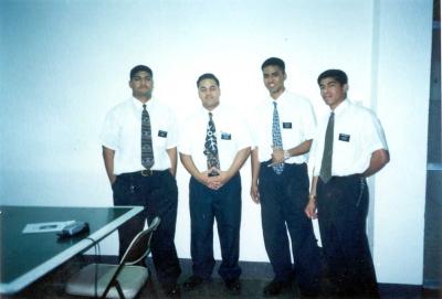 Fresh out of the MTC...Elders, Tamaseu, Lameko, myself, and Mauigoa
Kenmark  Asuao
19 Nov 2006
