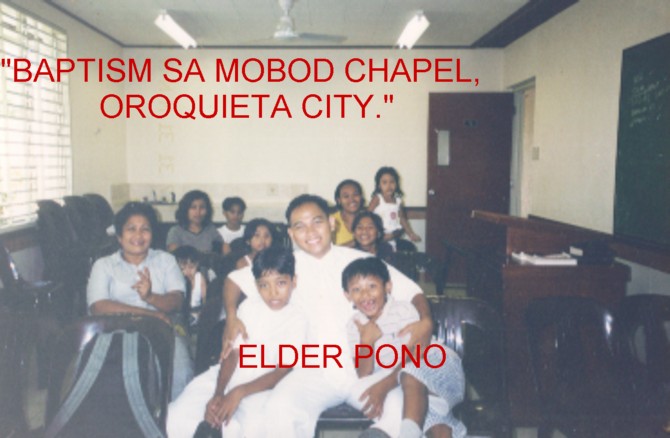 Baptism sa MObod ...
Irwin Jay Zamora Pono
05 Oct 2007