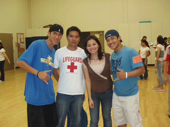 Elder Manarin, Elder Empeno, Miss BYUH (Golden) & Elder Gaviola
Joseph Ammon Dela Cruz Manarin
23 May 2005
