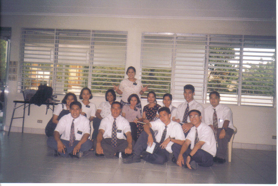 L-R: E. GONZALES, E. HUNT, E. MAGALANG, E. GERDAN, SIS. TIMARIO, SIS. OBCENA, SIS. OCFEMIA, SIS. VALDELLON, SIS. , SIS. ESPOSO, E. SITA (A.P.), E. ESCALERA (A.P.), SIS. LABRADOR
Rutchel Minerva Puckett
19 Aug 2005