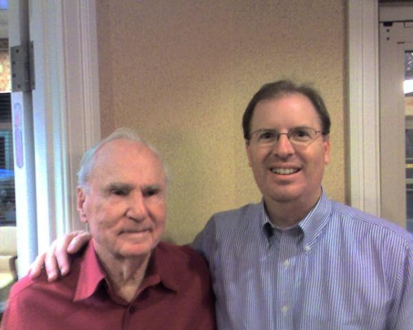 This photo was taken during my recent (10/23/07) visit with Layton Jones, first PDM president.  He is now living in Gig Harbor, Washington and will soon celebrate his 95th birthday.
Kurt G. Wiest
08 Nov 2007