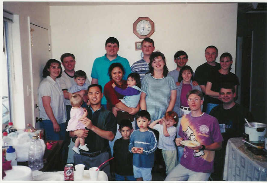 Here's a picture of some of us getting together at the Blakes' house in 2000
Joel Longhurst & Matthew Blake
09 Oct 2003