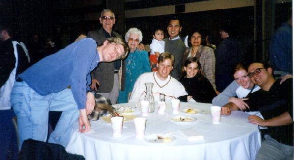 HERE'S AN APRIL 2000 REUNION PICTURE FROM MIKE MOLINOS
Joel Longhurst & Matthew Blake
09 Oct 2003