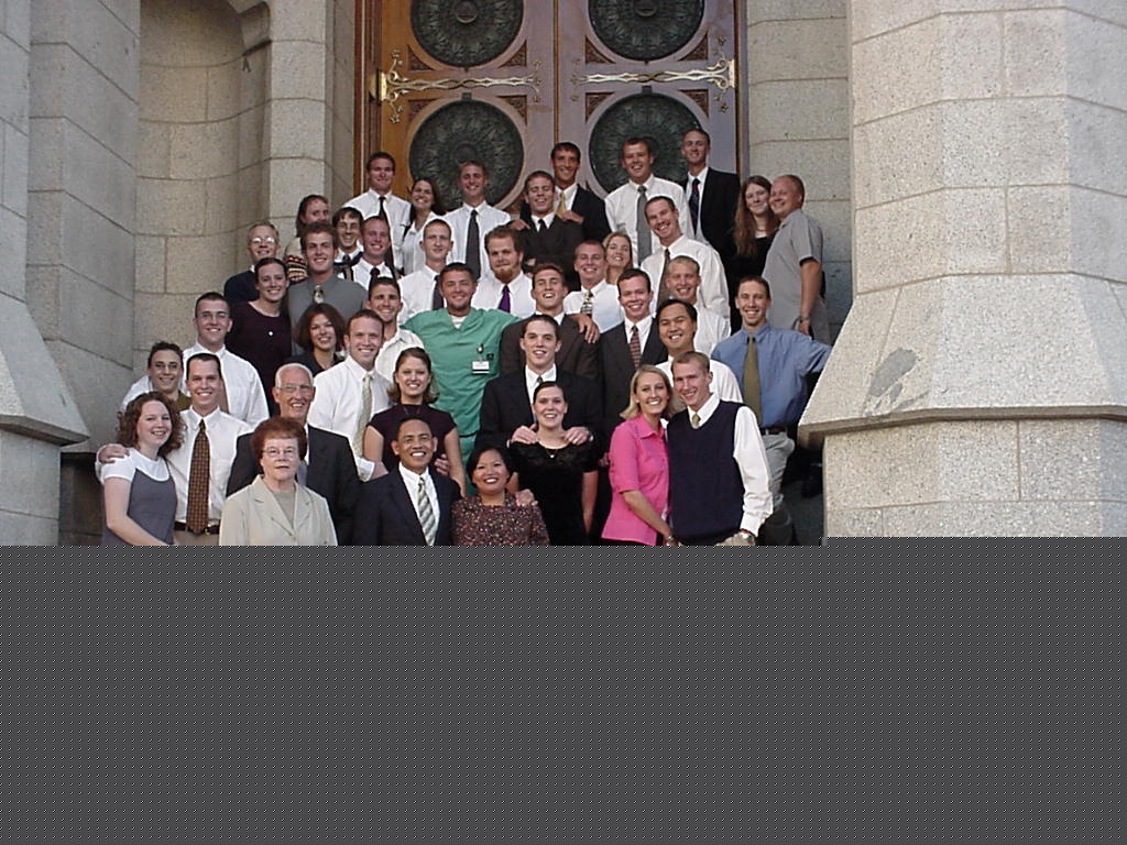 OCTOBER 2001 REUNION
Joel Longhurst & Matthew Blake
09 Oct 2003