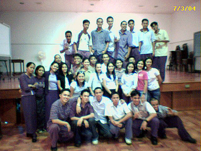 The attendees in the cultural hall of the Makati Stake Center
Joseph Ray  Brillantes
16 Jul 2004