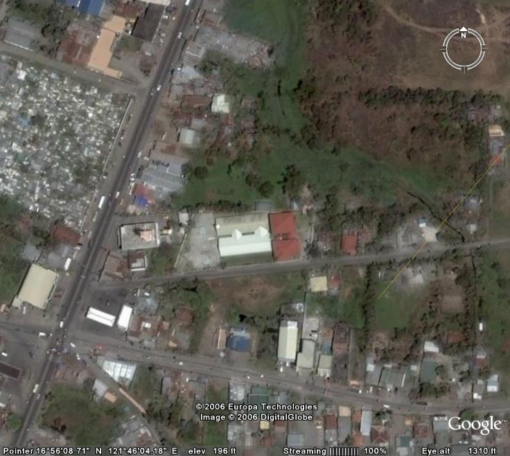Google earth picture of the Cauayan Chapel
Bryson Tanner Green
10 Jul 2006