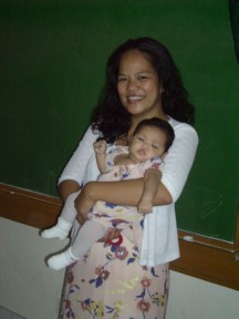 Its me and my baby, sa chapel po ng Cabuyao
Analyn Loterte Bonaobra
13 Jul 2007