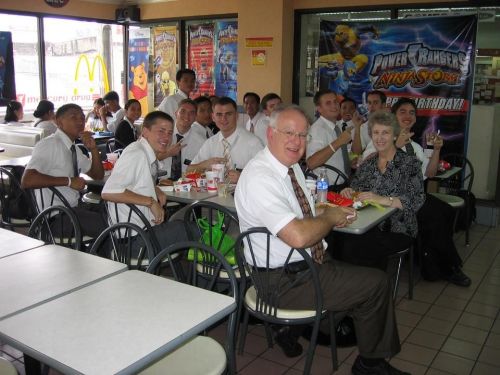 President Mortimer treats the San Pablo zone. Oct. 5, 2005
John Douglas Phillips
27 Feb 2008