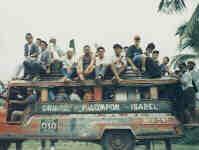 An average jeepney ride from Isabel, Leyte to Palompon, Leyte
Mike Merkley
23 Nov 2002