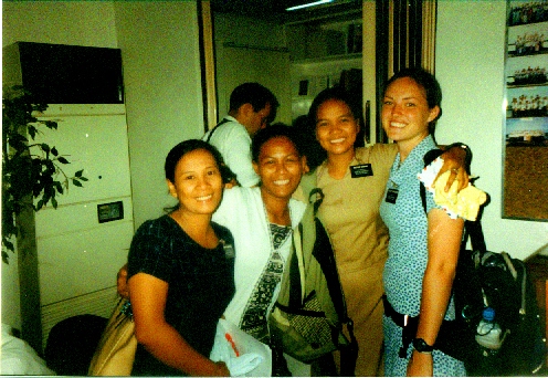 At mission office on my departure day!
Charito Mejia Lewis
11 Jan 2005