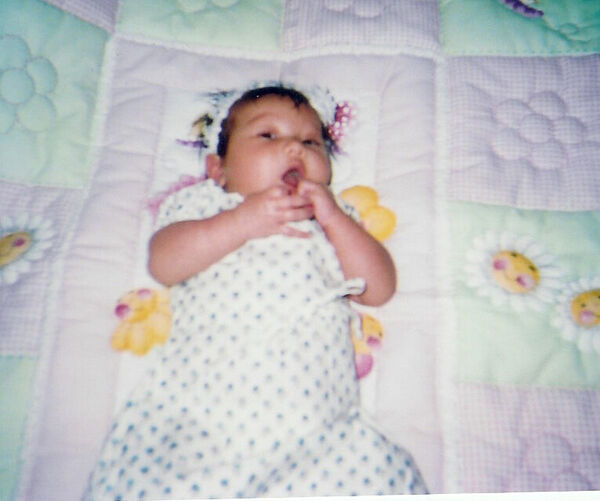 Mahana is 3 months old in this picture
Julie Ledesma Mobley
29 Jun 2006