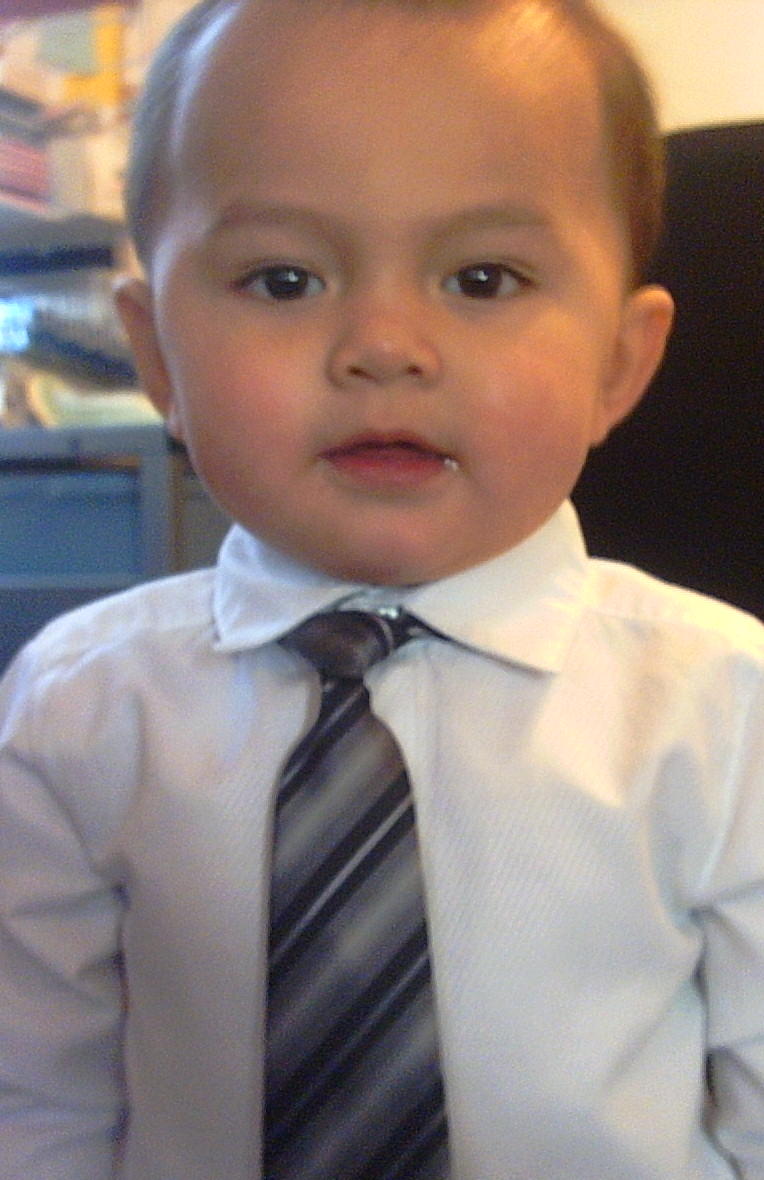 My Son Mike ready for Sunday
Charito Mejia Lewis
29 Jan 2007