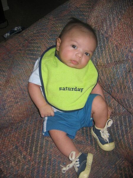 Veyron Kev Rees @ 3 months old
Irene Joy Person Rees
09 Aug 2007