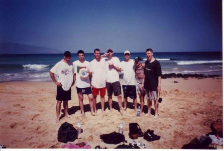 The Mindelo District approximately March 1997.  Featured: Elder Orme, Elder de Gaston, and many others.
David  De Gaston
10 Oct 2004