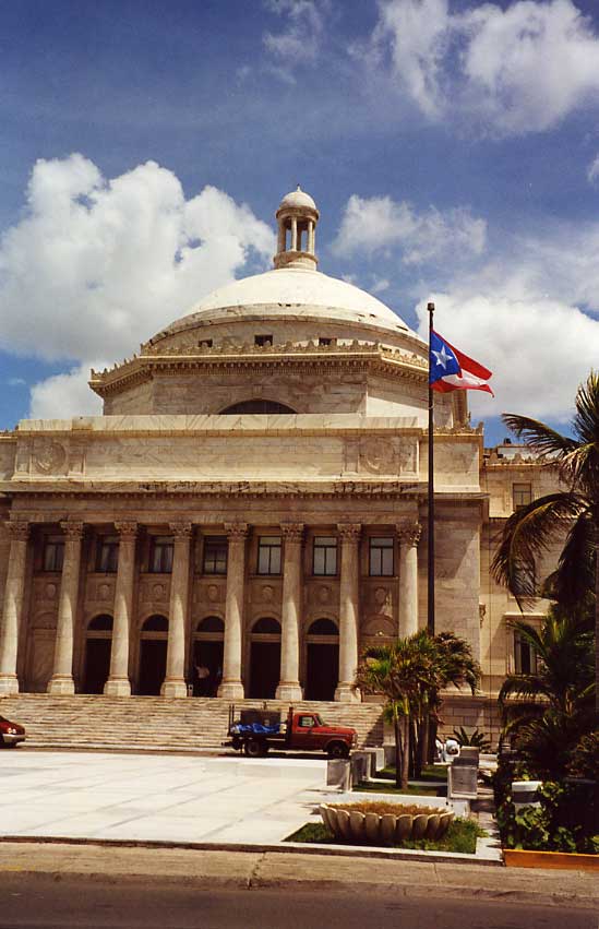 Capitol building near Old San Juan.
Matthew Sherman Thorum
11 Apr 2003