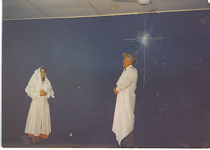 1993 Christmas Program with Pres. Dyer and his family.
James A. Lance
13 May 2003