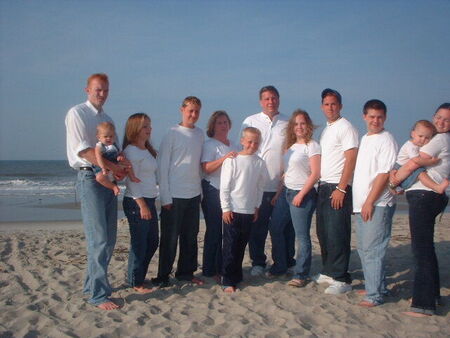 my family and I-  June 2004-  about 3 weeks after I got home from my mission in Puerto Rico-
Marcus Samuel Hadlock
14 Jul 2004
