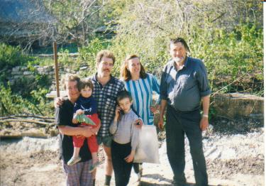 On their dacha, Summer of 1998. They invited the entire mission office for some shashliki on the Volga.
James W. Scott
29 Jan 2002