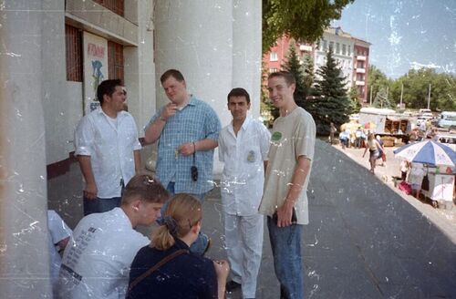 Elders Armendariz, Simmons, Heaten, and Cooke. Sister Gilbert. And Igor. Saratov 2000.
Josh  Curtis
27 Apr 2008