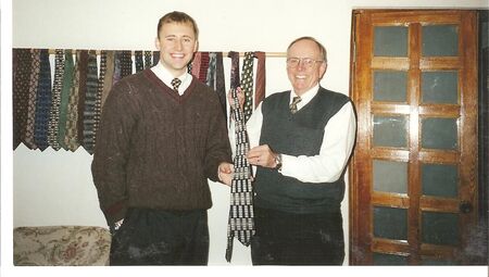 Retiring the tie
Michael and Katie Southam
25 Oct 2007