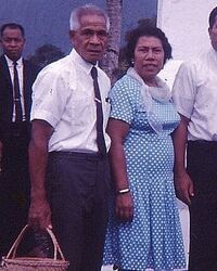 Taylor and Sister Mataniu  Fonoimoana Alumni Photo