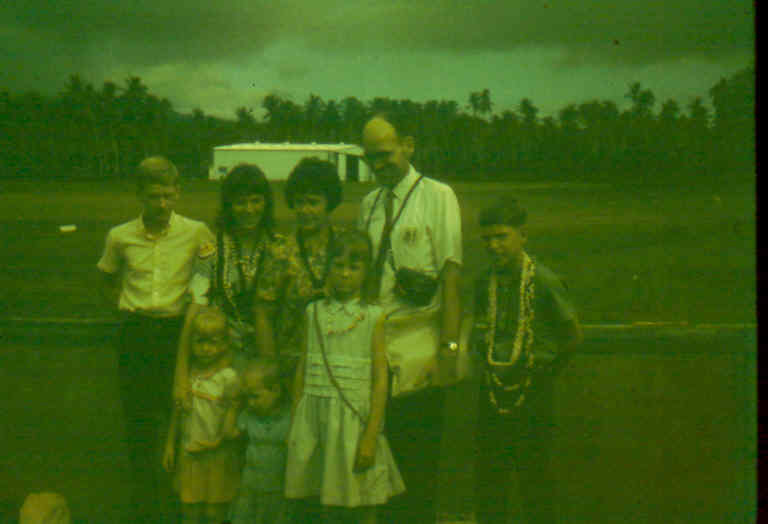 Bp. Thomas & his family.  Picture taken in 1968.  Bp. Thomas was the last Bishop of the Campus Ward prior to it being disolved by Elder Bruce R. McConkie.
Tommie  Matthews
12 Feb 2003